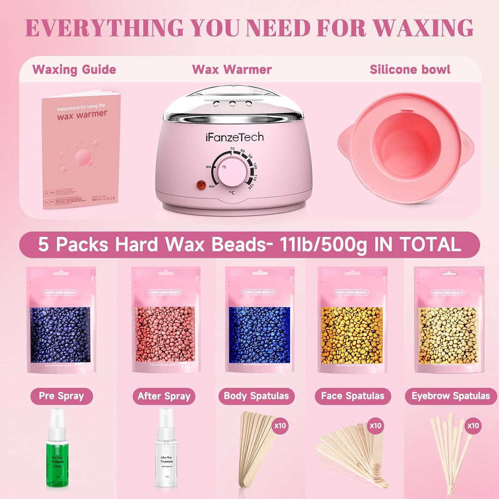Wax warmer kit